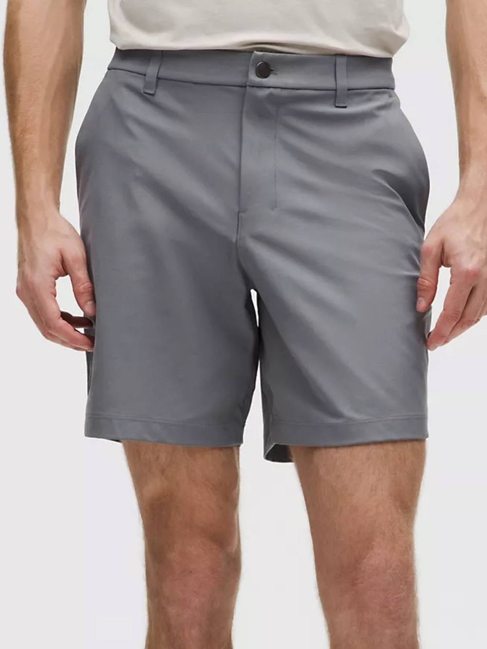 Lululemon Men’s 32 ABC Classic-Fit Short 9” Warpstreme Solar Grey Golf Casual